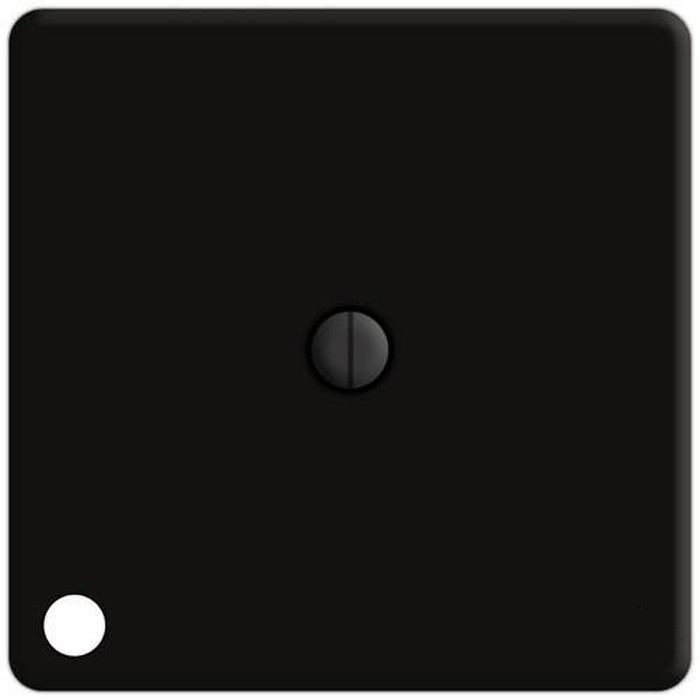 Выключатель поворотный FEDE коллекции FEDE с подсветкой, черный, FD03111-M