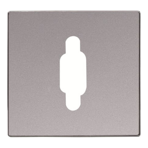 Накладка на розетку VGA ABB SKY, скрытый монтаж, алюминий, 2CLA855550A1301