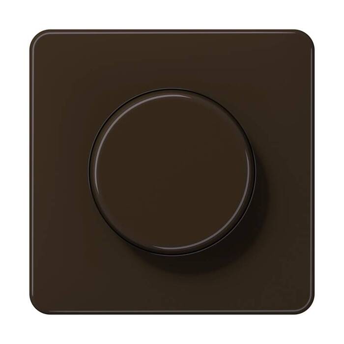 Накладка на светорегулятор Jung CD 500, коричневый, CD1540BR