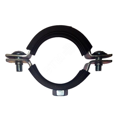 Хомут сантехнический 4 (110-116 мм) гайка М10