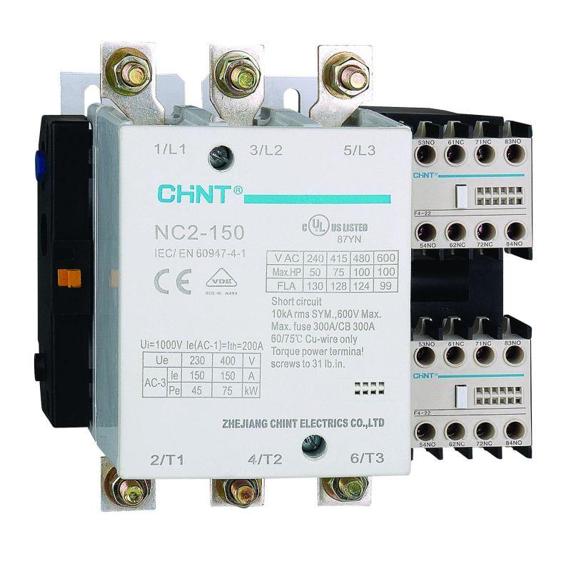 Контактор NC2-150NS реверс 150А 110В/АС3 50Гц (R) CHINT 235738