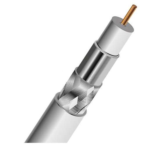 Кабель SAT 50M+Cu/Al/Cu 48х0.12 75 Ом Б 