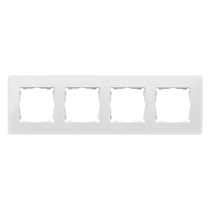 Рамка 4 поста Simon SIMON 82 DETAIL, белый, 8200640-029