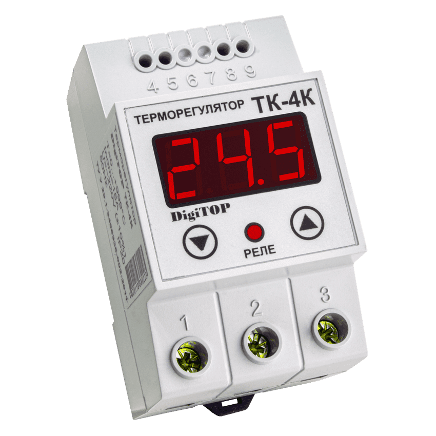 Терморегулятор ТК-4к (одноканальный) DigiTOP