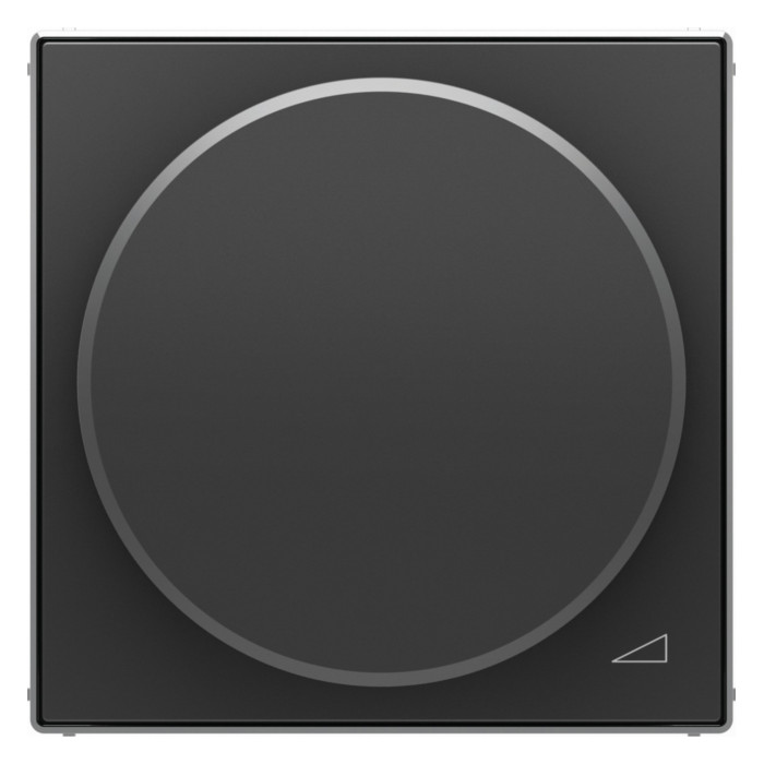 Накладка на светорегулятор ABB SKY, черный бархат, 2CLA856020A1501