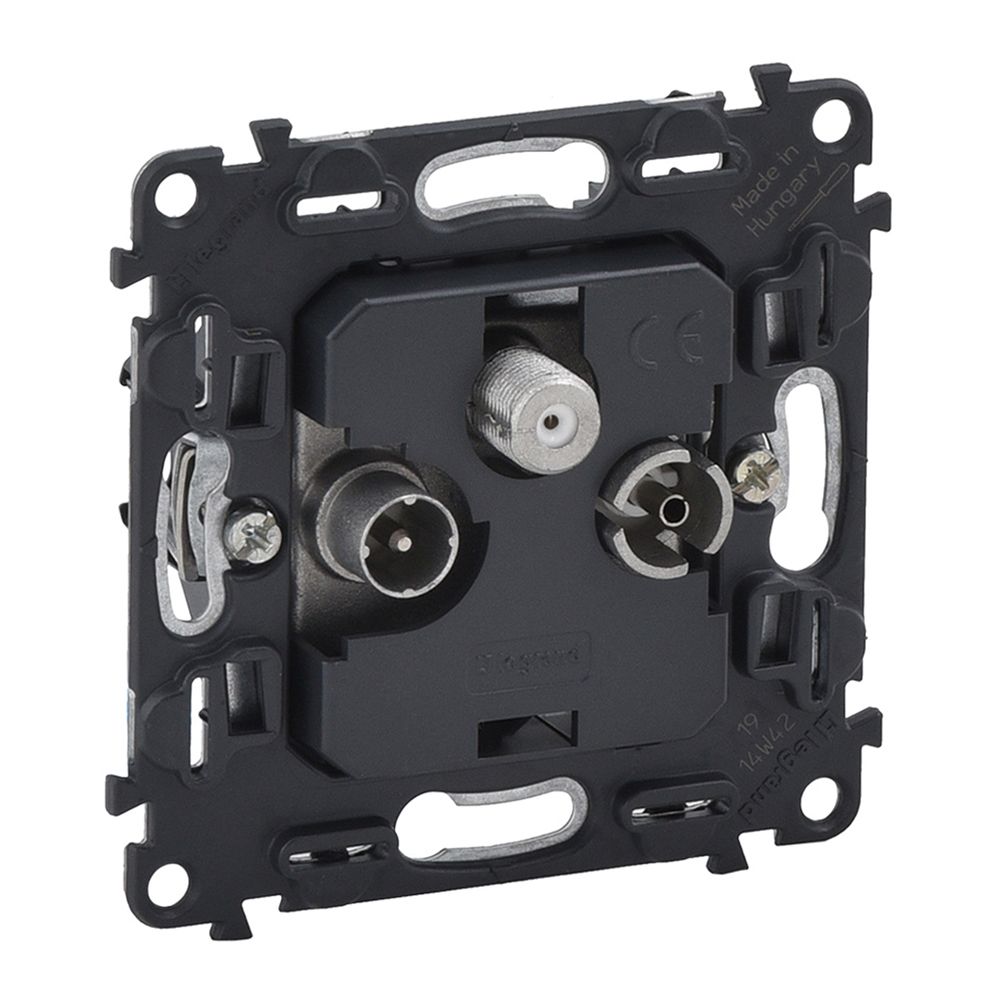 TV-R-SAT THROUGH-WIRING MECH.