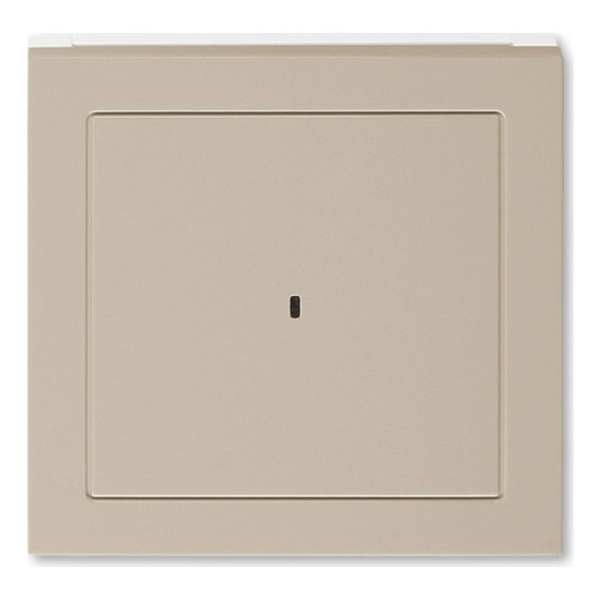 Накладка на карточный выключатель ABB LEVIT, кофе макиато // белый, 2CHH590700A4018