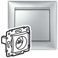 Розетка 2К+З шт фр АЛМ VLN