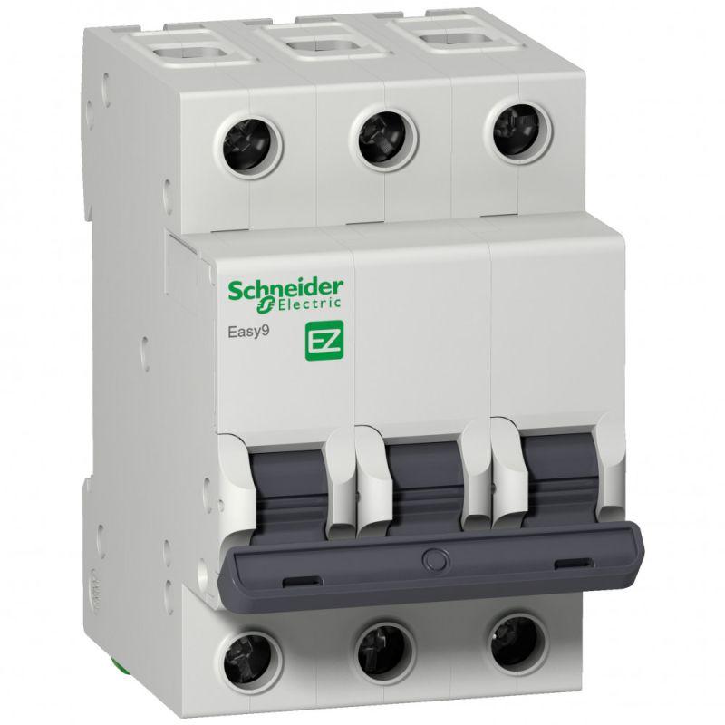 Автоматический выключатель Schneider Electric 3п C 32А 6кА EASY9 =S= 230В  EZ9F56332