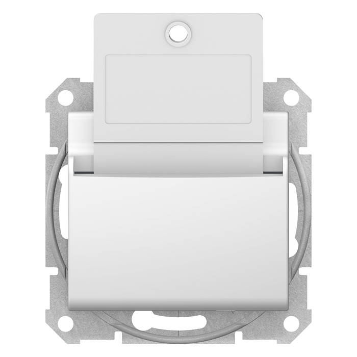 Карточный выключатель Schneider Electric SEDNA, белый, SDN1900121