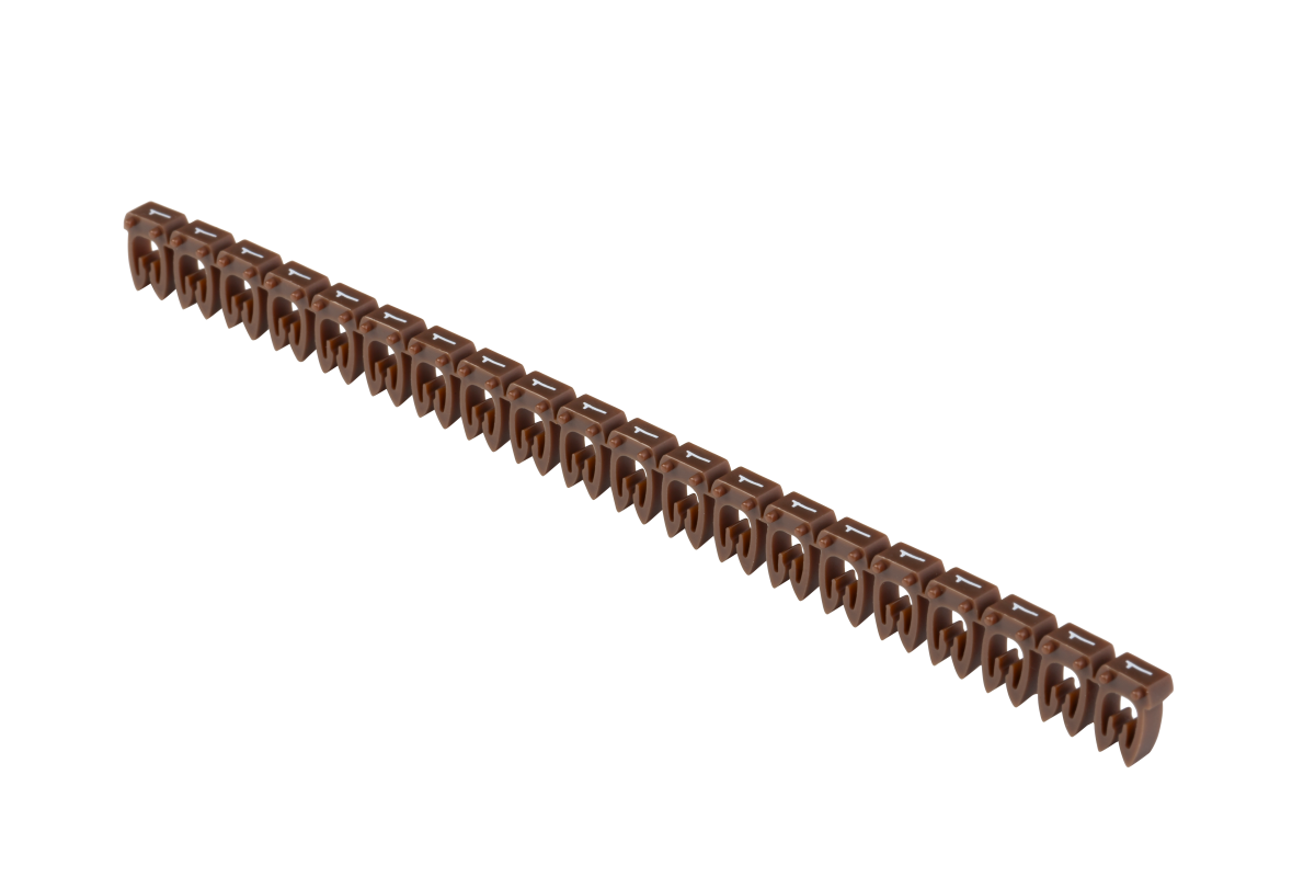 Маркер открытого типа KE 1,5-2,5мм2 символ 1 (500шт/упак) IEK