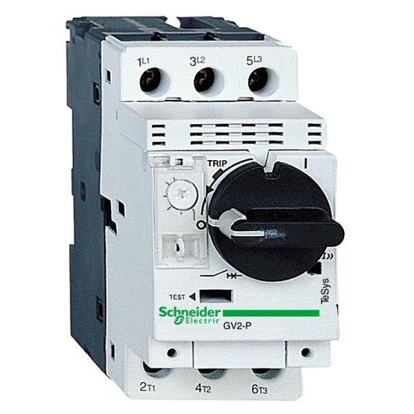 Силовой автомат для защиты двигателя Schneider Electric TeSys GV2 14А 3P, термомагнитный расцепитель, GV2P16