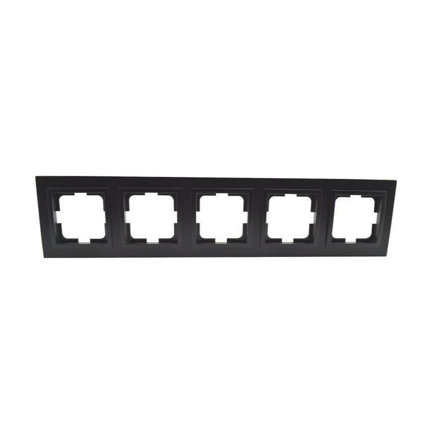 Рамка на 5 постов Mono Electric Despina графит 102-200000-164