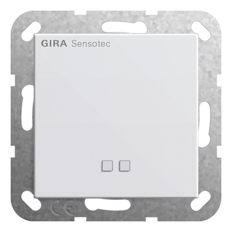 Датчик движения Gira SYSTEM 55, 400 Вт, электронный, глянцевый белый, 237603
