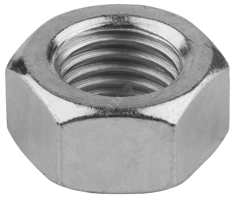 Гайка DIN 934 М6 шестигранная класс прочности 8 покрытие цинк