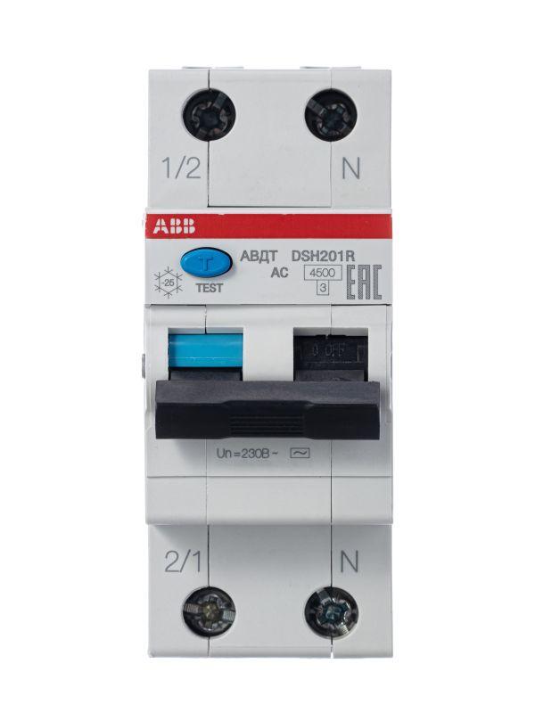 Дифференциальный автомат DSH201 C10 AC30 ABB 2CSR245072R1104