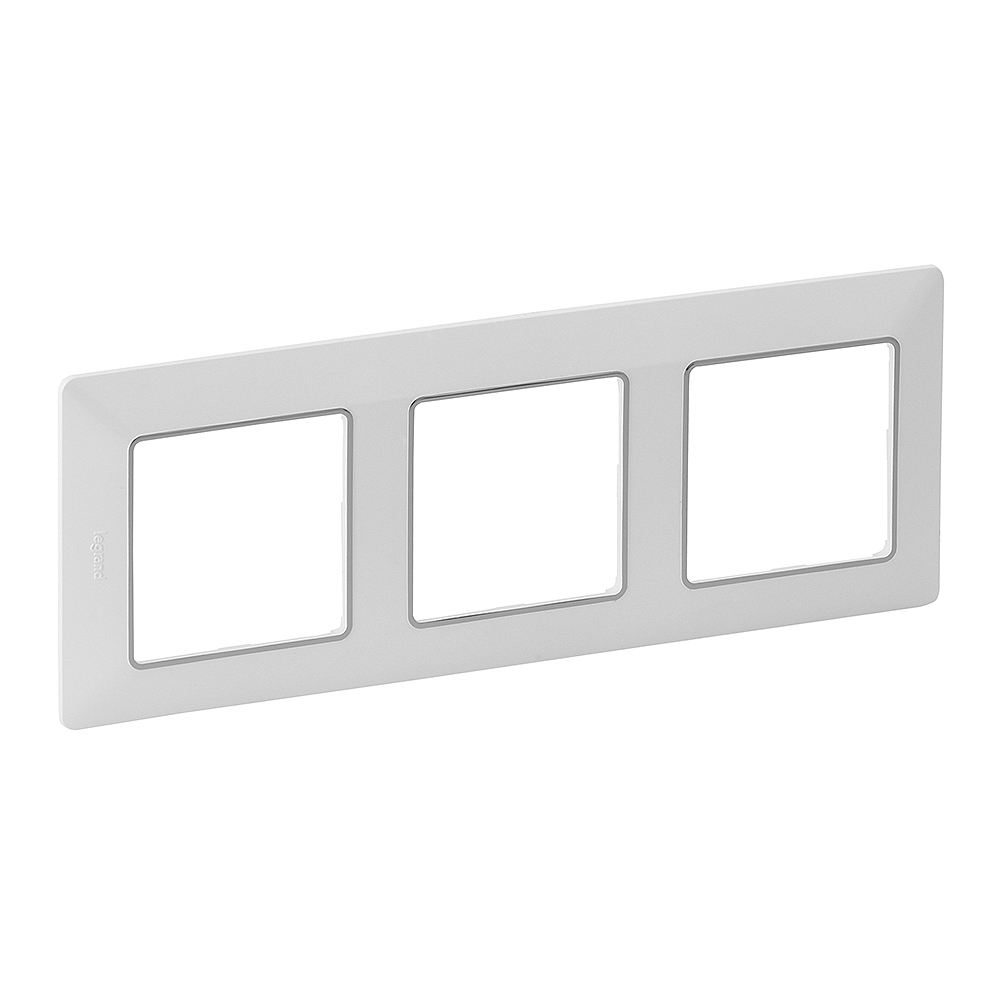 3G PLATE WHITE/CHROME  VL