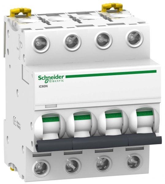 Автоматический выключатель Schneider Electric 4п C 25А 6кА iC60N Acti9  A9F79425