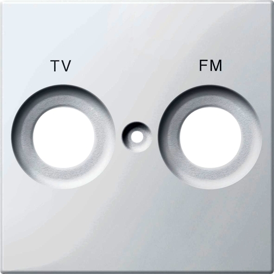 Накладка на розетку телевизионную Schneider Electric MERTEN SYSTEM M, скрытый монтаж, полярно-белый, MTN299919