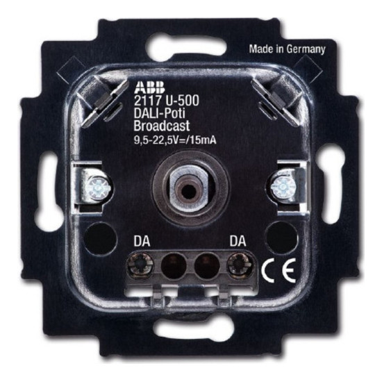 Механизм поворотного светорегулятора ABB коллекции BJE, 500 Вт, 2CKA006599A2987