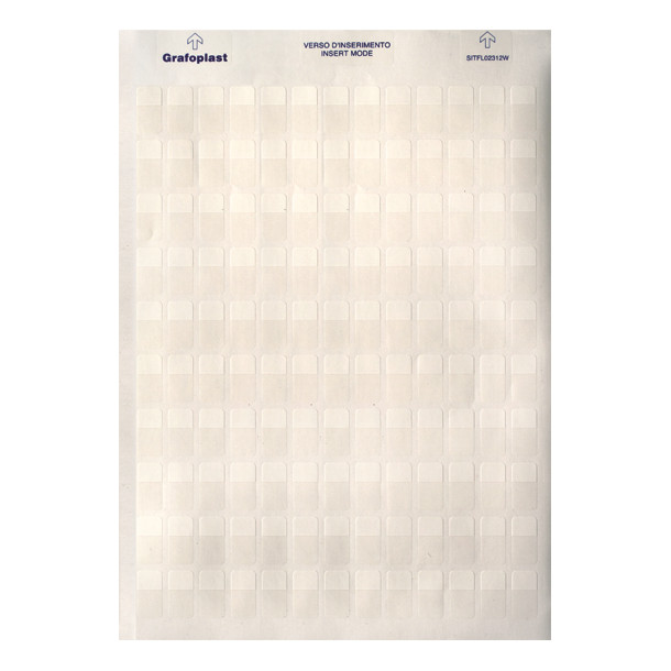 Табличка самоламинирующаяся, полиэстер 38х12мм. желтая (упак. 910шт)