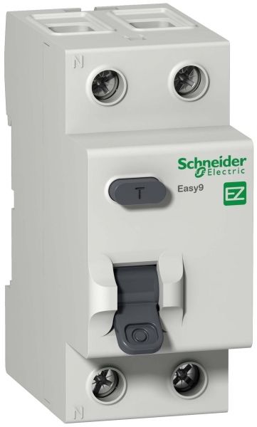 Выключатель дифференциального тока (УЗО) Schneider Electric 2п 63А 30мА тип AC EASY9  EZ9R34263