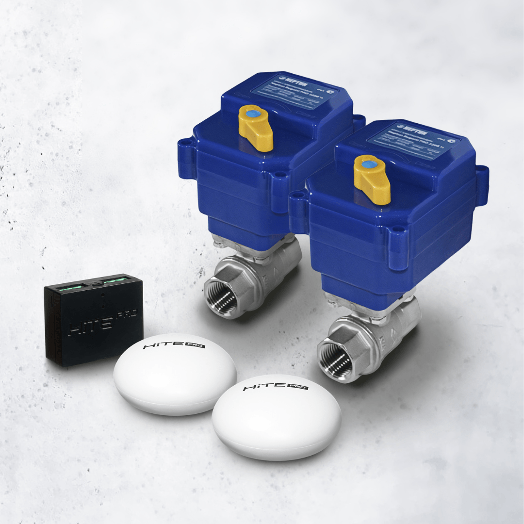 Комплект для защиты от протечек, Neptun Bugatti Pro, 2 дат., D1/2 HiTE PRO