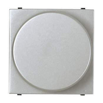 Светорегулятор-переключатель поворотный ABB ZENIT, 400 Вт, серебристый, 2CLA226020N1301