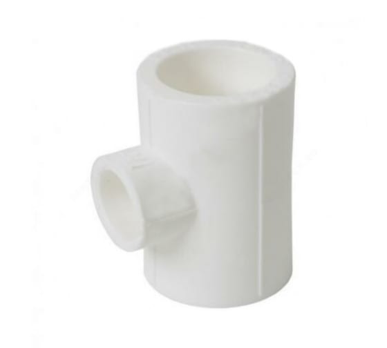 Тройник переходной 32 х 25 х 25 мм полипропиленовый PPR белый