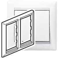 Рамка 2X5м Белая Valena