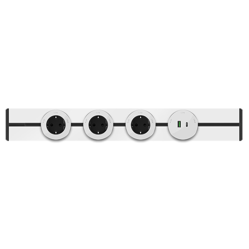 Systeme Electric MultiTrack Шина скрытой установки трековой системы 120 см Белый