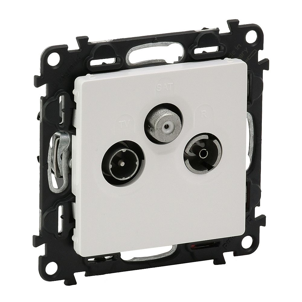 TV-R-SAT TERMINAL WH. VL