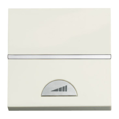 Светорегулятор-переключатель клавишный ABB ZENIT, 450 Вт, альпийский белый, 2CLA226000N1101