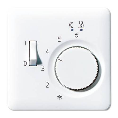 Накладка на термостат Jung CD 500, белый, CDFTR231PLWW