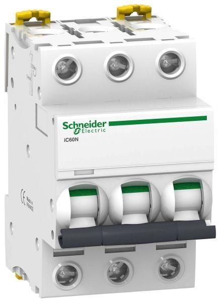 Автоматический выключатель Schneider Electric 3п D 32А 6кА Acti9 iC60N  A9F75332