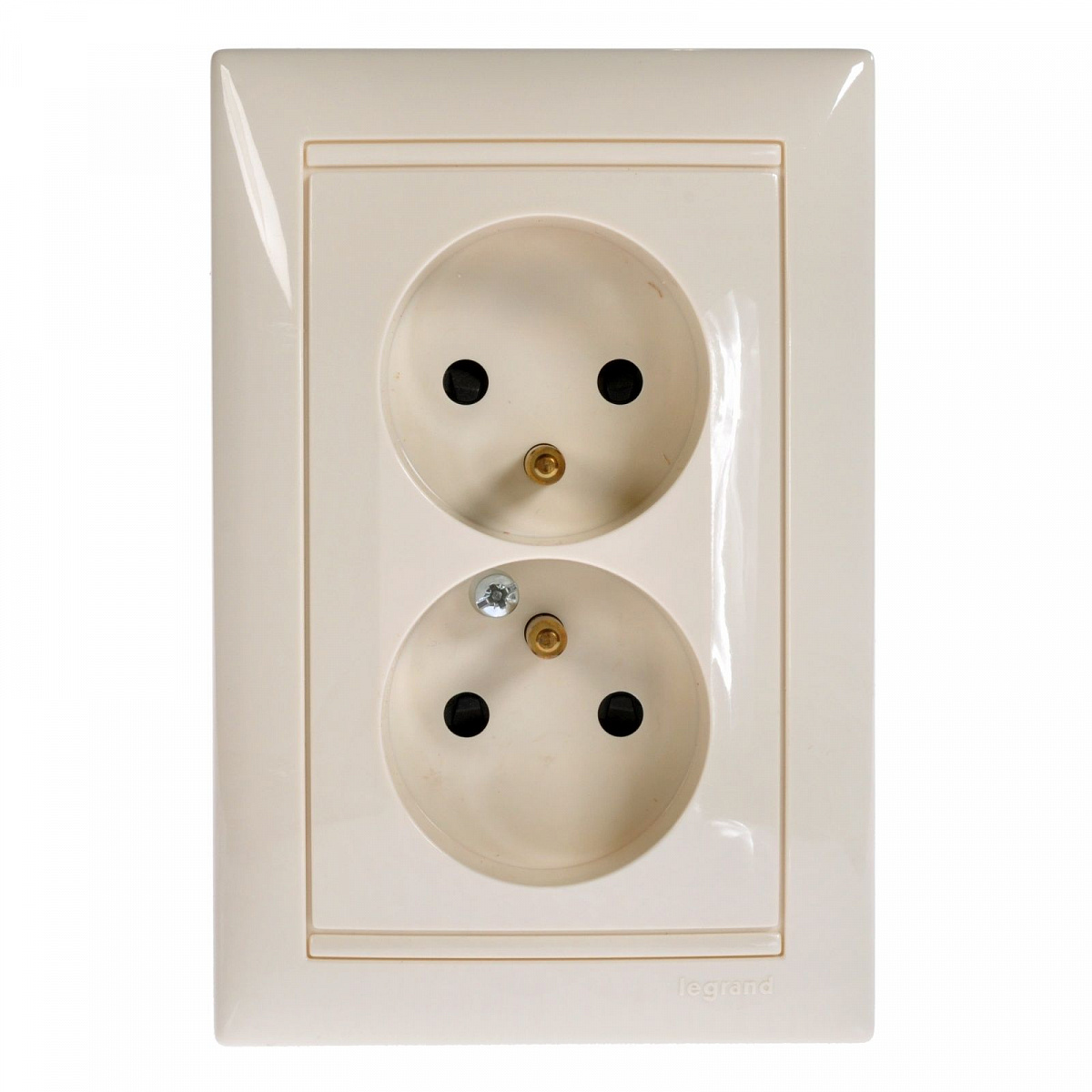 Розетка 2X2К+З шт фр СЛНК VLN