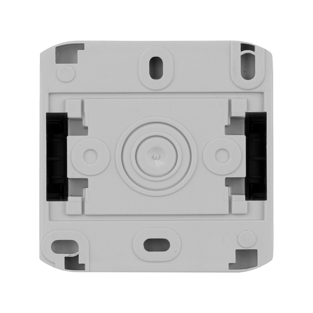 Розетка 1-м ОП Quteo 16А IP44 250В 2P+E с заземл. защ. шторки с крышкой сер. Leg 782351