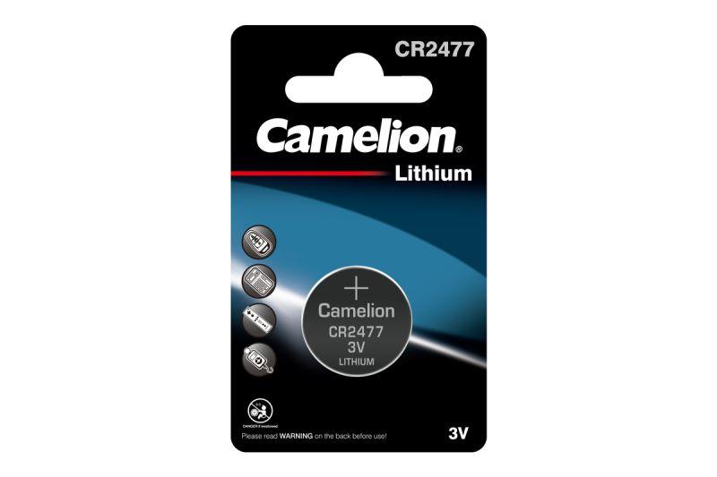 Элемент питания литиевый CR2477 BL-1 (блист.1шт) Camelion 8660